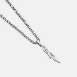 Mars - Stainless steel pendant necklace