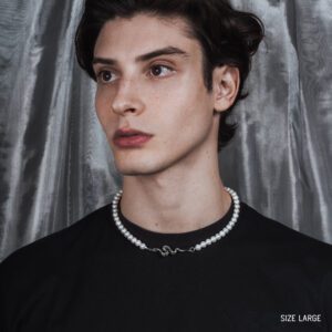 Eden - Unisex pearl necklace / pearl choker