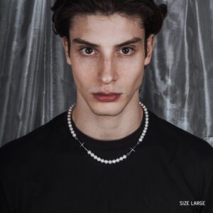 SIRIUS - Unisex pearl necklace / pearl choker